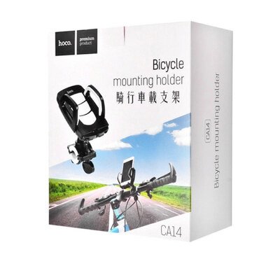 Тримач для мобільного HOCO CA14 Vehicle mounted holder for riding Gray 6957531045335 фото