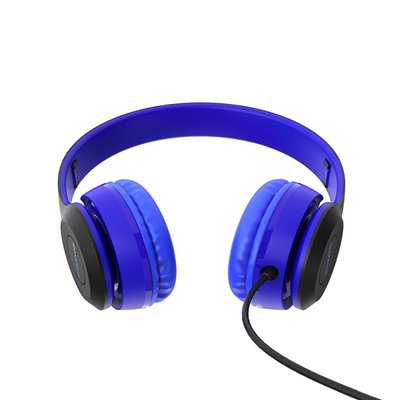 Навушники BOROFONE BO5 Star sound wired headphones Blue BO5U фото