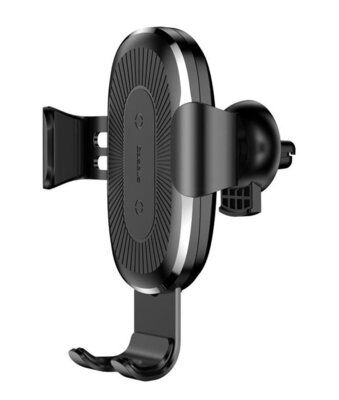 Тримач для мобiльного з БЗП Baseus Wireless Charger Holder Black WXYL-01 фото