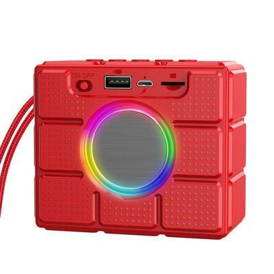 Портативна колонка BOROFONE BR16 Gage sports wireless speaker Red BR16R фото