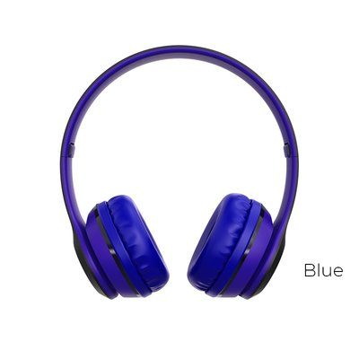 Наушники BOROFONE BO4 Charming rhyme wireless headphones Blue BO4U фото