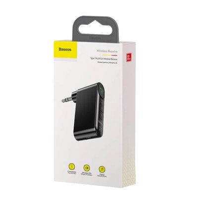 Bluetooth ресивер Baseus BSBA-02 AUX Wireless Audio Receiver Black WXQY010001 фото