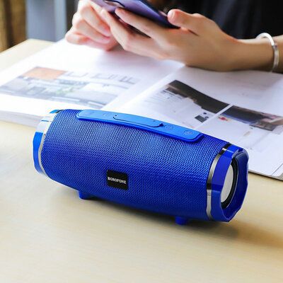 Портативная колонка BOROFONE BR3 Rich sound sports wireless speaker Blue BR3U фото