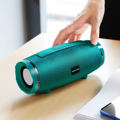 Портативная колонка BOROFONE BR3 Rich sound sports wireless speaker Peacock Blue BR3PU фото