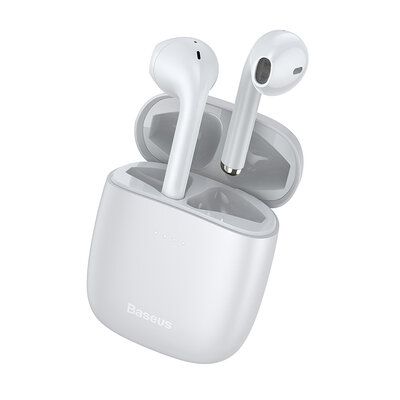 Навушники Baseus Encok True Wireless Earphones W04 White (2022 Edition) NGTW030102 фото