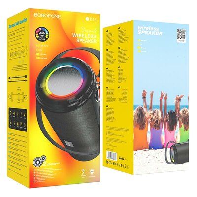 Портативна колонка BOROFONE BR13 Young sports BT speaker Black BR13B фото